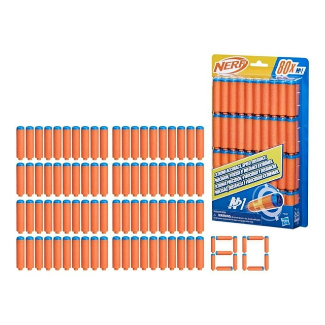 Refill Hasbro Nerf 80 Dardos N Series