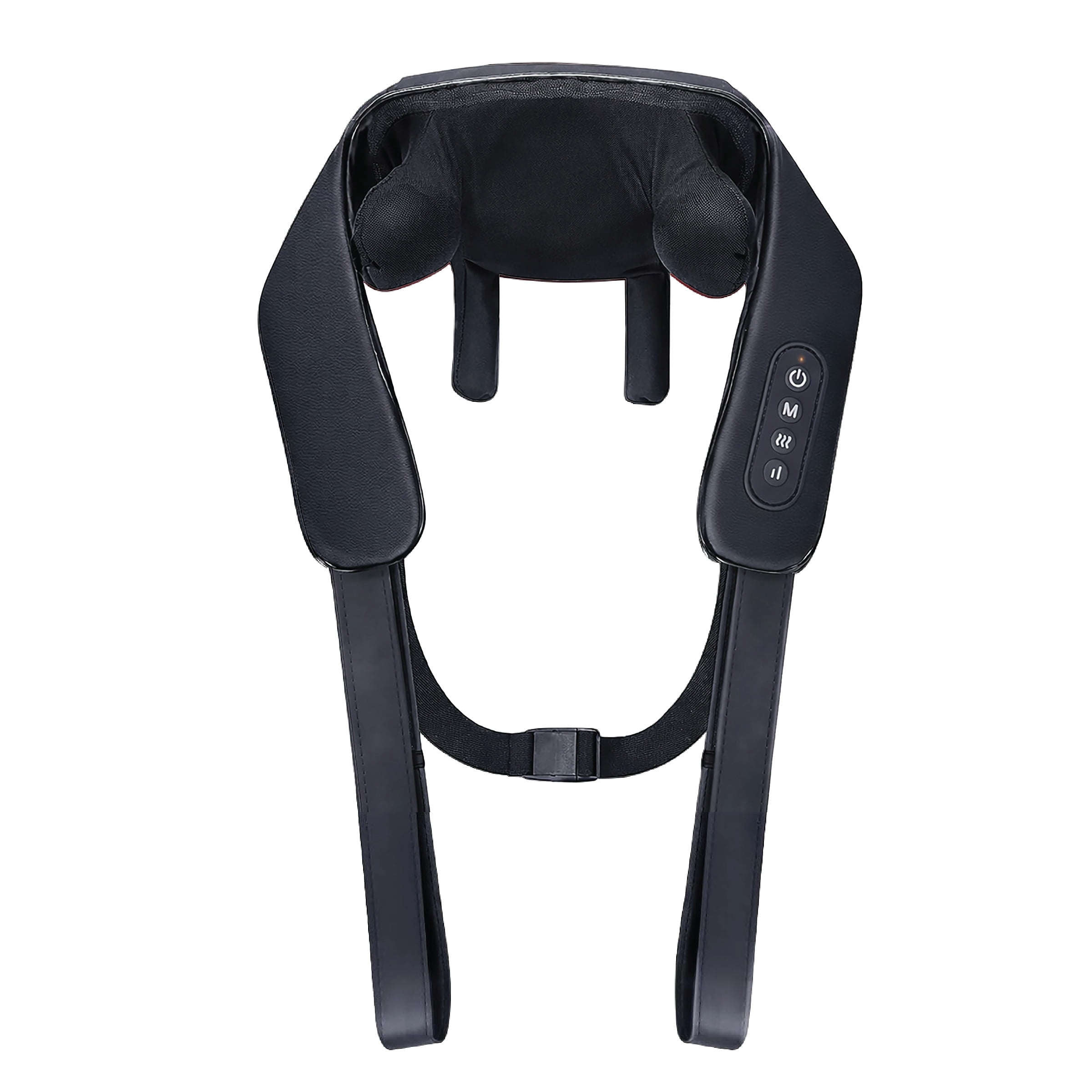 TRAKK 5D Shoulder & Back Massager with Heat, Rechargeable Cordless Design, 2 Massage Modes, 2 Intensity Levels, Hands-Free, 1 Count