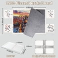 thumbnail image 2 of Tabla de rompecabezas BZSeed de 1500 piezas con cajones y cubierta, 34 x 26 pulgadas, 2 of 7