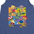 thumbnail image 3 of Rocket Power - Skate Life - Toddler and Youth Girls A-line Dress, 3 of 5