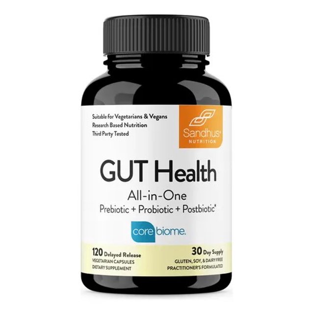 SANDHUS | Gut Health , SALUD INTESTINAL | 120 CAPS