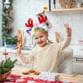 thumbnail image 4 of JZROCKER Christmas Headband Festival Hat Hairhoop NewYear Family Gathering Headpieces, 4 of 20
