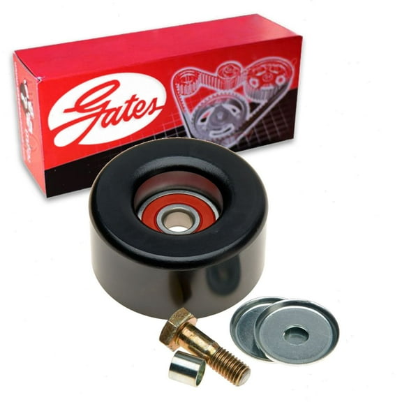Gates Upper DriveAlign Drive Belt Idler Pulley compatible with Nissan Maxima 3.5L V6 2009-2015