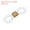 Rose Gold, variant on Uxcell Eyeglass Chain Connector Adjustable Anti Slip Rubber Strap Holder Chain End Loop White Gold 100 Pack
