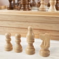 thumbnail image 6 of Deluxe 7-in-1 Classic Board Games Set With Chess Board, Backgammon, Dominos, Checkers, Dice Set, Cribbage Board, and Card Games, 6 of 13