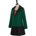 thumbnail image 2 of Daria Morgendorffer 3 Piece Daria Green Jacket Skirt Shirt Uniform Outfit for Women Adult, 2 of 6