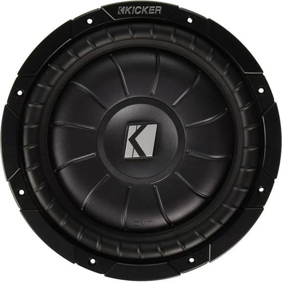 Kicker CompVT 10-Inch 350 Watt 4-Ohm Car Subwoofer