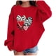 thumbnail image 2 of Blusas y camisas de manga larga con cuello redondo Estampado para niños Estampado de manga larga Casual Suelto Forro polar para mayor calidez Sudadera con capucha de manga larga con cuello redondo par, 2 of 5