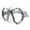 Clear/Blue, variant on Cyanea Ultra Scuba Mask - Clear Lens