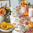 thumbnail image 4 of Fall Pumpkin Table Runner, Autumn Thanksgiving Kitchen Dining Table Decoration for Home Party Decor 13x72 Inches, 4 of 9