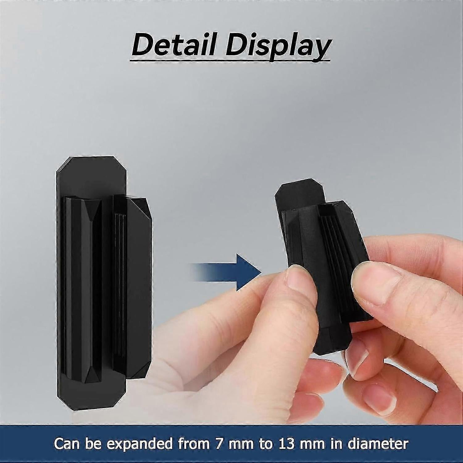 16Pack Adhesive Pen Holder Clipboard Pen Holder Stick On Pencil Holder Self Adhesive Silicone Pencil Marker Clip