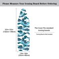 thumbnail image 5 of HELLHERO Camouflage Pattern Table Top Ironing Board Cover 3 Fasteners Elastic Edge Iron Board Cover Replacement Soft Fabric Ironing Board Covers for Women, 5 of 5