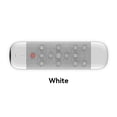 thumbnail image 2 of Teclado de control remoto por voz Billuyoard Smart 2.4G Inalámbrico Giroscopio Detección Mini Proyector de luz de fondo de PC Electrodomésticos Blanco, 2 of 6