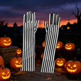 thumbnail image 2 of Kcolen Black Long Fingerless Gloves Long Arm Gloves for Women Men Halloween Theme Party Hand Accessories Halloween Gifts, 2 of 7