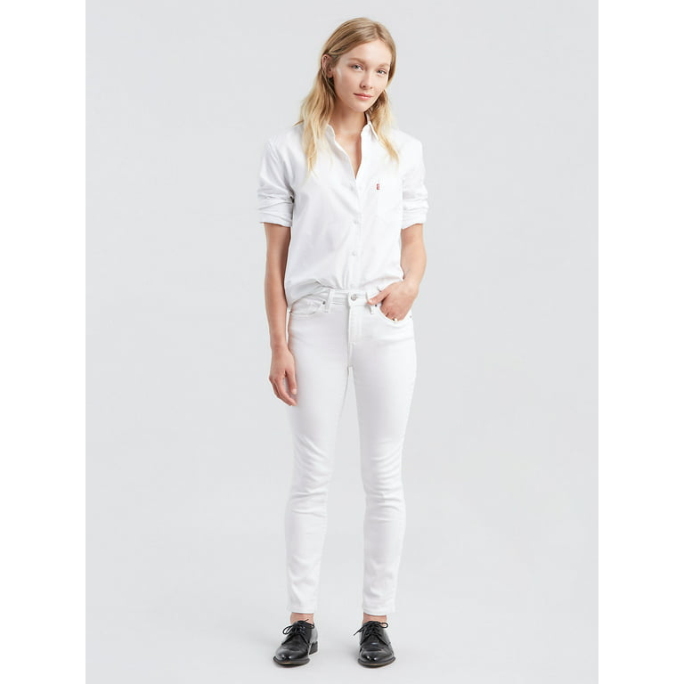 LEVI'S Womens White Jeans Size: - Walmart.com