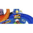 thumbnail image 3 of Hot Wheels Monster Trucks T-Rex Volcano Arena Playset, 3 of 7