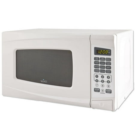 Rival 0.7 Cu Ft Microwave Oven, White - Walmart.com