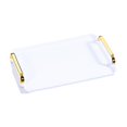 thumbnail image 1 of veasfak Serving Tray Rectangular Bathroom Organizer for Restaurant Hotel Living Room L, 1 of 9