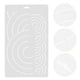 thumbnail image 3 of 1pc Plantilla de acolchado de la plantilla de coser DIY DIY Hollow Schilting Patchwork plantilla, 3 of 5