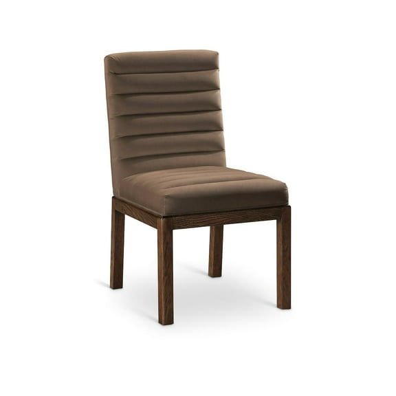Meridian Furniture Evelyn Brown Velvet Dining Chair