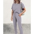 thumbnail image 3 of Conjunto de Chándal PRETTYGARDEN 2025 de Dos Piezas para Mujer Gris Talla L, 3 of 6