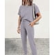 thumbnail image 3 of Conjunto de Chándal PRETTYGARDEN 2025 de Dos Piezas para Mujer Gris Talla L, 3 of 6