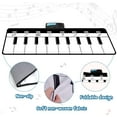 thumbnail image 2 of Piano Musical Mat, Musical Toys Floor Piano Keyboard Mat with 8 Instruments Sounds Music Dance Touch Playmat, Early Educational Toys Gifts for 1 2 3 4 5 Year Old Boys Girls Toddlers, 2 of 7
