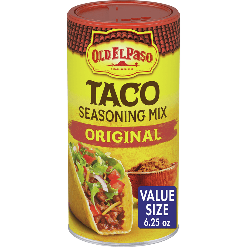 Old El Paso Taco Original Seasoning, 6.25 oz