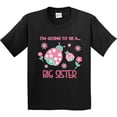 thumbnail image 3 of Inktastic I'm Going to Be a Big Sister Youth T-Shirt, 3 of 5