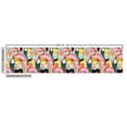 thumbnail image 2 of Ambesonne Tropical Fabric by the Yard Upholstery, Toucan Parrots Flamingos, 10 Yards, Multicolor, 2 of 4