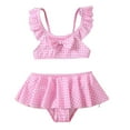 thumbnail image 2 of LUOGENLI Girls Swimsuit with Shorts Size 14-16 Swimsuit for Girls Cute Bathing Suit Summer Beach Swimwear for Teen Girls Girls Swimsuit with Shorts Girls Swimsuit with Shorts Size 10-12 3-4 Years, 2 of 6