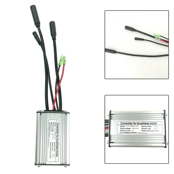 3648V Kt-17A Ebike Bicycle 6Mos Waterproof Controller For 350W Brushless Motor