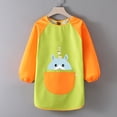 thumbnail image 2 of Mono para niños, ropa para pintar, delantal impermeable de manga larga para bebés, delantal con estampado artístico para jardín de infantes, mono para pintar, 2 of 5