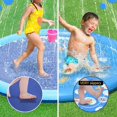 thumbnail image 2 of Splash Pad For Dogs Non Slips Splash Pad Sprinkler For Kids Thickened Durable Dog Pool Splash Pad Pet Summer Outdoor Water Toys, 2 of 5