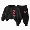 thumbnail image 4 of TOWED22 Baby Boy Outfits Baby Sweatshirt Tops Elastic Long Pants Set Toddler Boys Girls Fall Clothes(Blazer,3-4 Y), 4 of 4