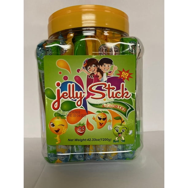 Mi Dulce Mexico Jelly Stick Jar 42.33oz 60 pcs