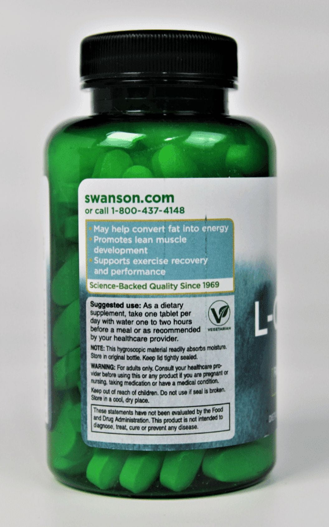 l carnitine 500 mg walmart L-Carnitina 3000 mg (160 cápsulas)-VECOS main image 1