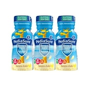 (2 pack) PediaSure Grow & Gain with Immune Support, 7g Protein, Banana, 8-fl-oz Bottle, Pack of 6