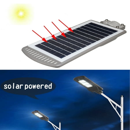 Full Power Lighting Plaza Solar Lights 80 Led 40w 6000k Super Solar Lights 80 Led 40w 6000k Super