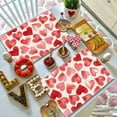 thumbnail image 4 of Decoraciones para San Valentín, adornos para San Valentín, regalos para San Valentín, manteles individuales con temática de San Valentín, manteles individuales para decoración de fiestas, manteles ind, 4 of 5