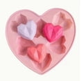 thumbnail image 2 of Molde de silicona for chocolate con forma de corazón for el día de San Valentín, bandeja multiusos for dulces, pasteles, helados y paletas, 2 of 6
