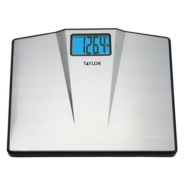 Taylor Digital 550LB Capacity Bathroom Scale/ Stainless Steel Platform