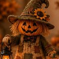 thumbnail image 6 of Halloween Lighted Monster Lantern Resin Craft Decoration, Spooky Tabletop Lamp for Home, Mantel, Halloween Party Indoor Decor, 6 of 7
