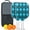 White, variant on Fighting Series Pickleball Paddles Set Of 2, Fiberglass Surface, 4 Balls & Bag