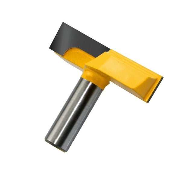 1PC Cleaning Bottom Router Bit Surface Planing Router Bits Portable