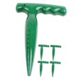 thumbnail image 4 of WHAMVOX Garden Transplanting Tools Hand Dibber Portable Planting Tools Green 5Pack, 4 of 8