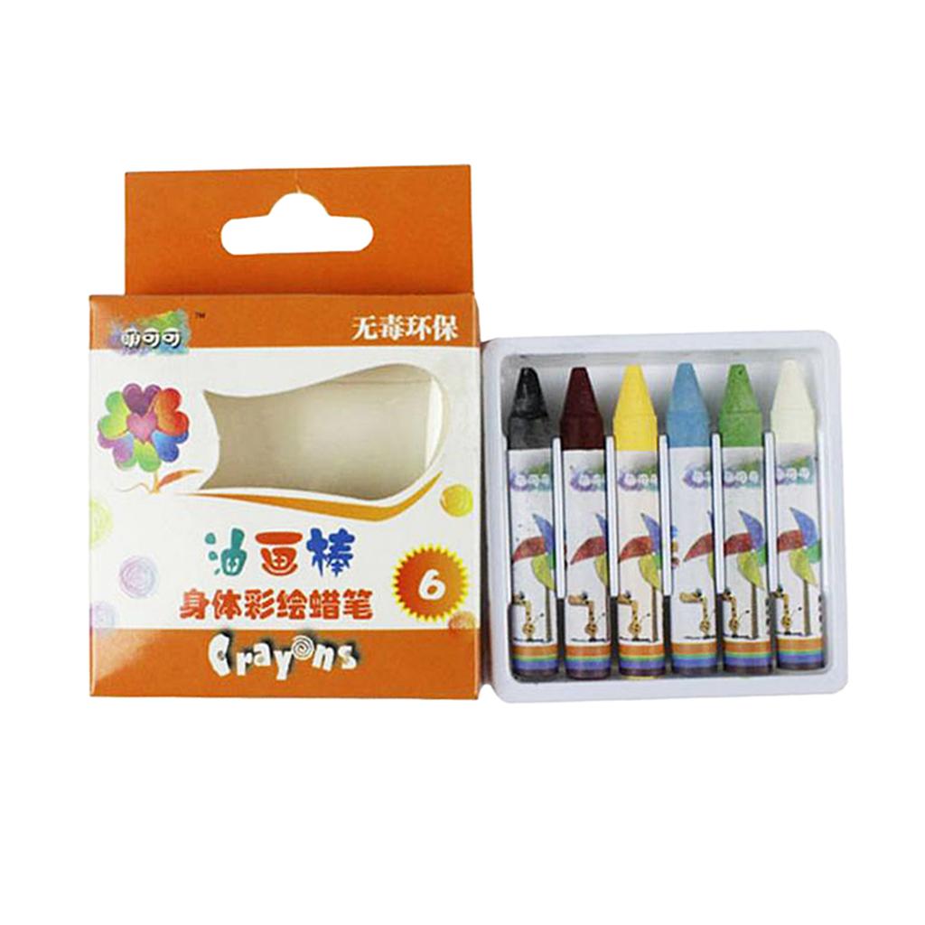 Nontoxic Face Painting Pencils Make Up Boxes Colored Pencil Body