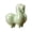 Light Green Down, variant on WLPZXP Cute Horse Figurine Chinese New Year Decoration Art Craft Creative Ceramic Horse Light Green Head up