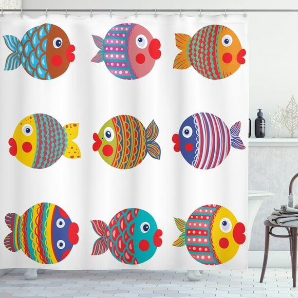 Fish Shower Curtain