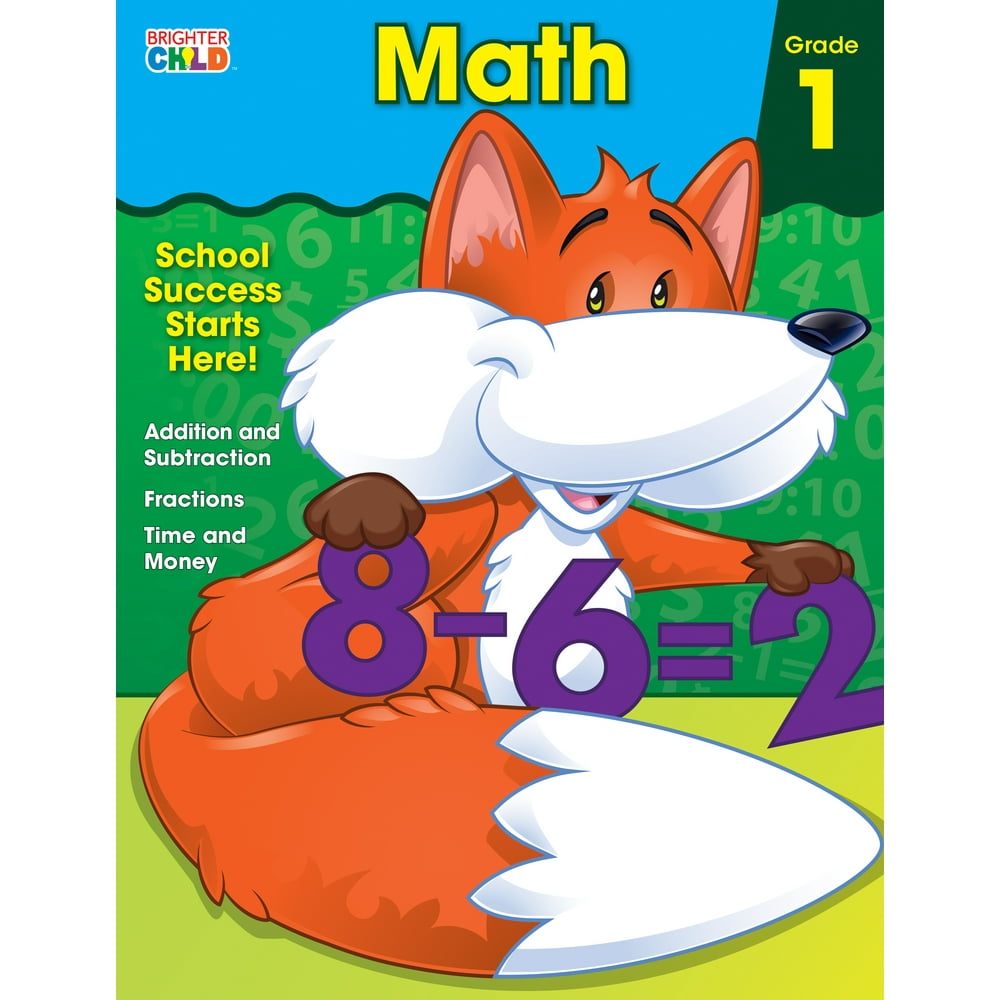 Math Workbook, Grade 1 (Paperback) - Walmart.com - Walmart.com